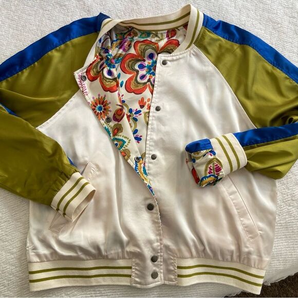 Paparazzi Multicolor Reversible Bomber Jacket - Picture 11 of 12